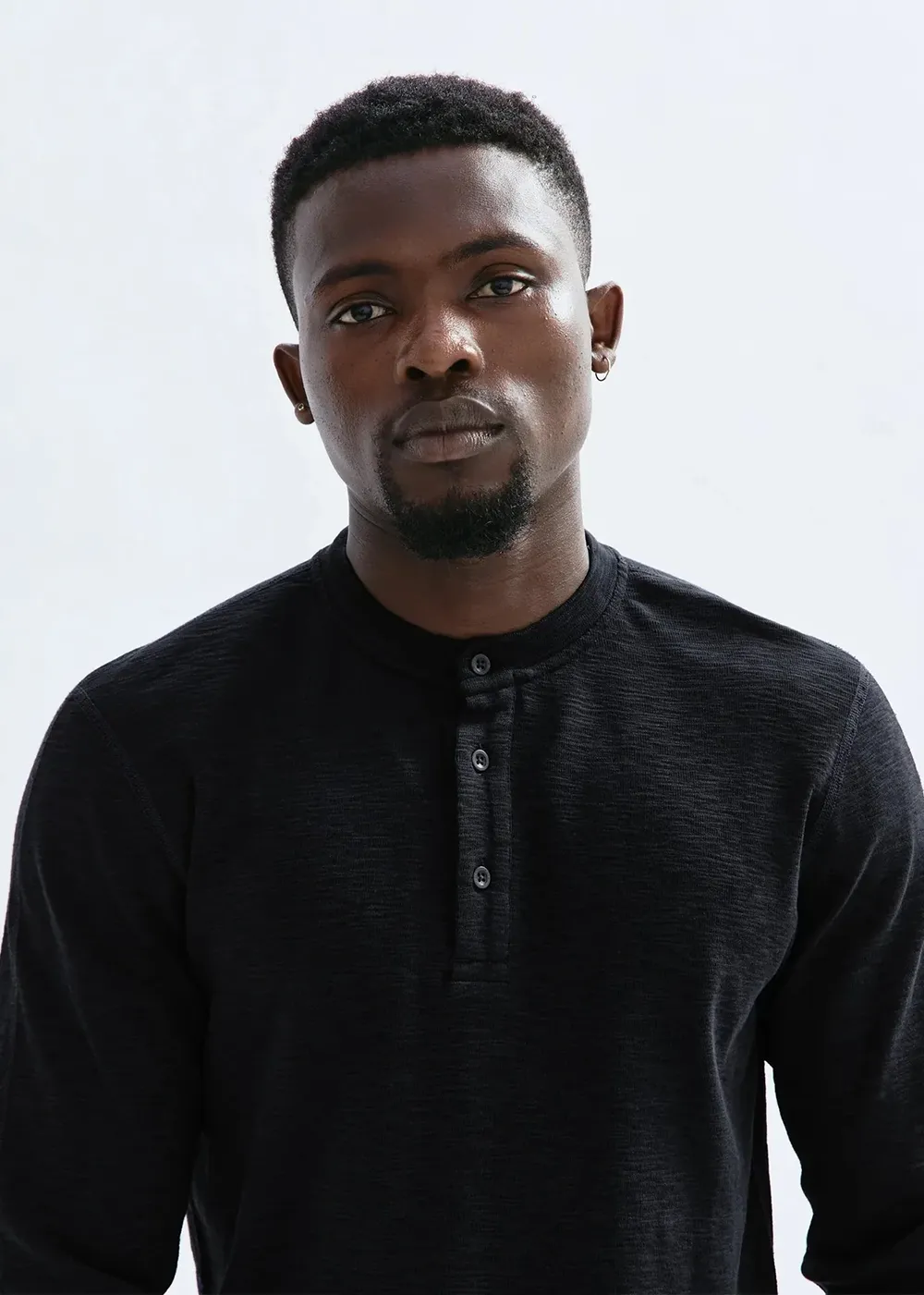 1x1 Slub Long Sleeve Henley