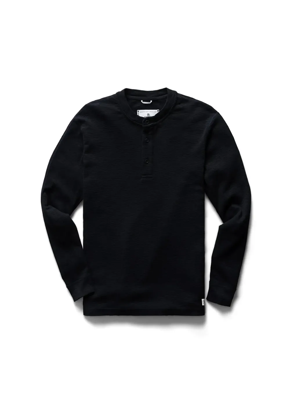 1x1 Slub Long Sleeve Henley