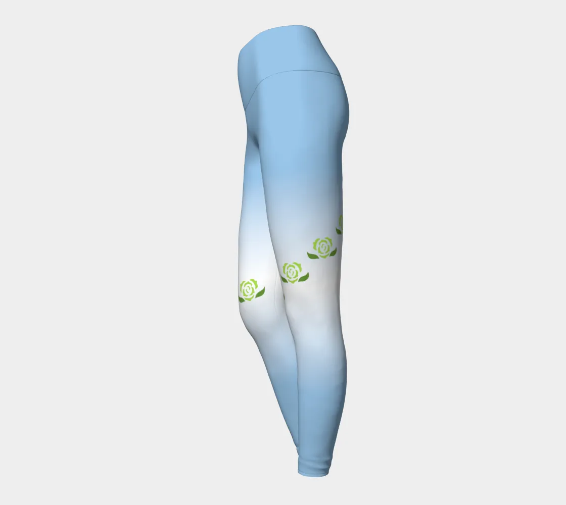 Achillean Gradient Yoga Leggings