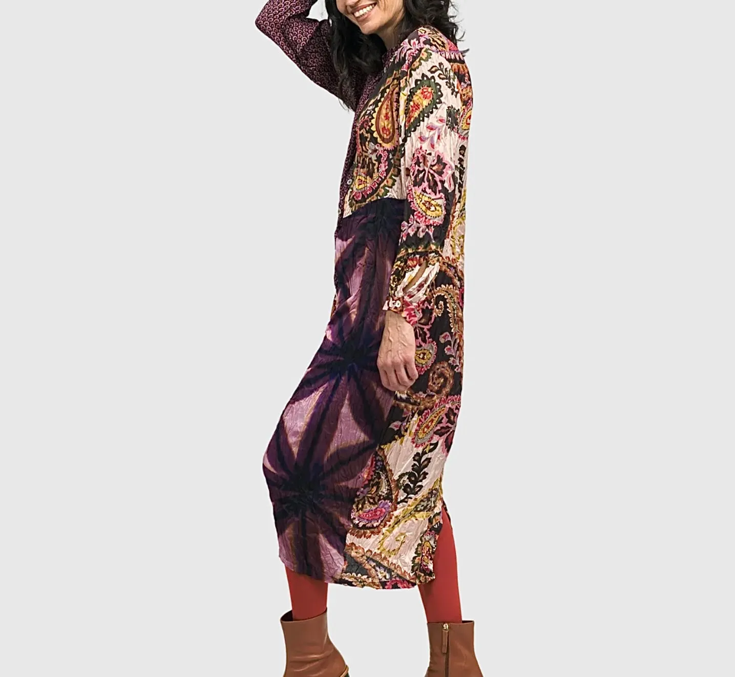 AD502M Katrine Midi Multi Dress