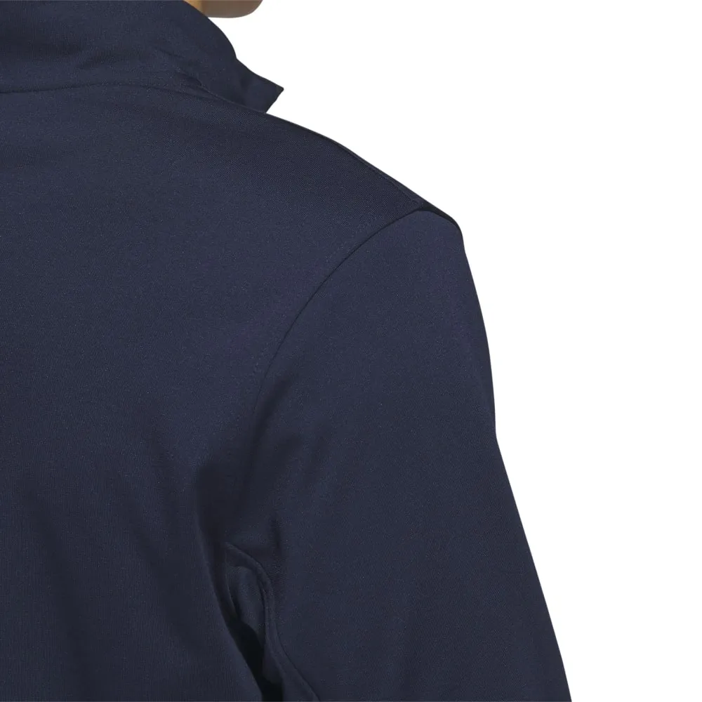 adidas Elevated Mens 1/4 Zip Golf Pullover Top IB6114