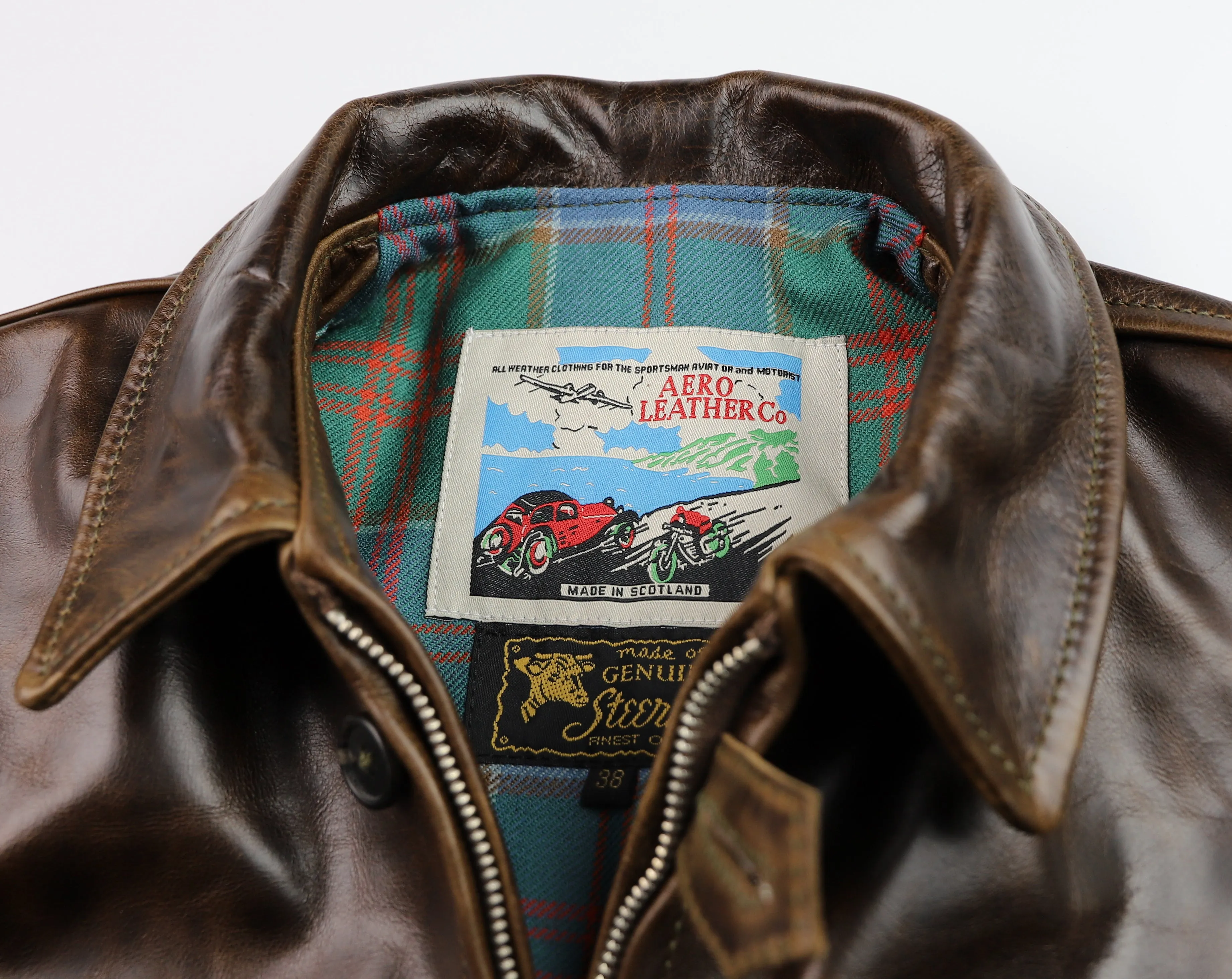 Aero Original Hercules, size 38, Dark Maple Bainbridge