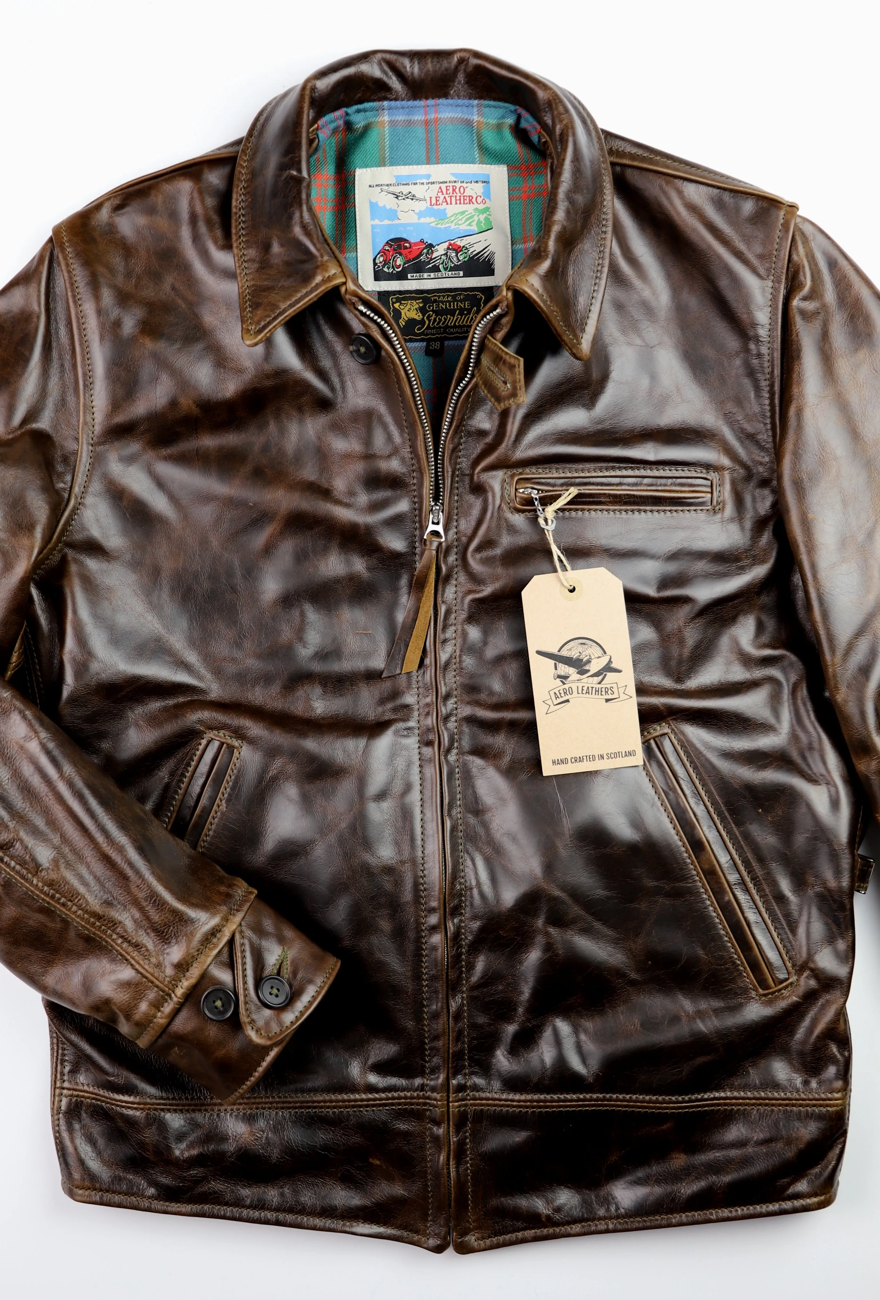 Aero Original Hercules, size 38, Dark Maple Bainbridge