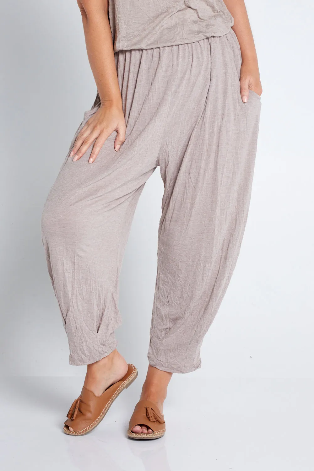 Alisha Pants - Oatmeal
