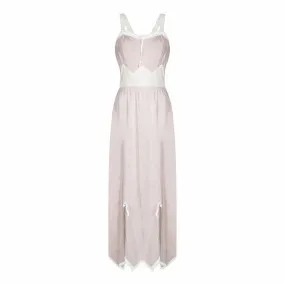 ARCHIVE - 1950s Cut Out Pink and Lace Tulle Nightdress