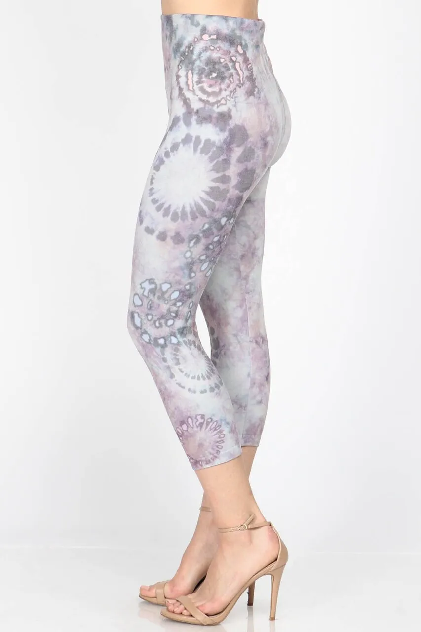 B4291P Capri/Short Tie Dye Leggings