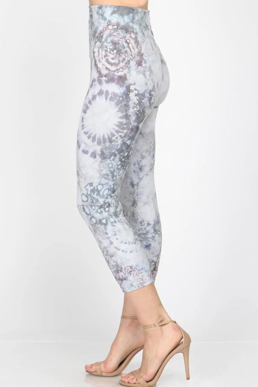 B4291P Capri/Short Tie Dye Leggings