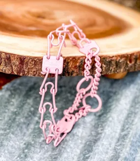 Baby Pink Custom Powder Coated Herm Sprenger Prong Collar for Dogs