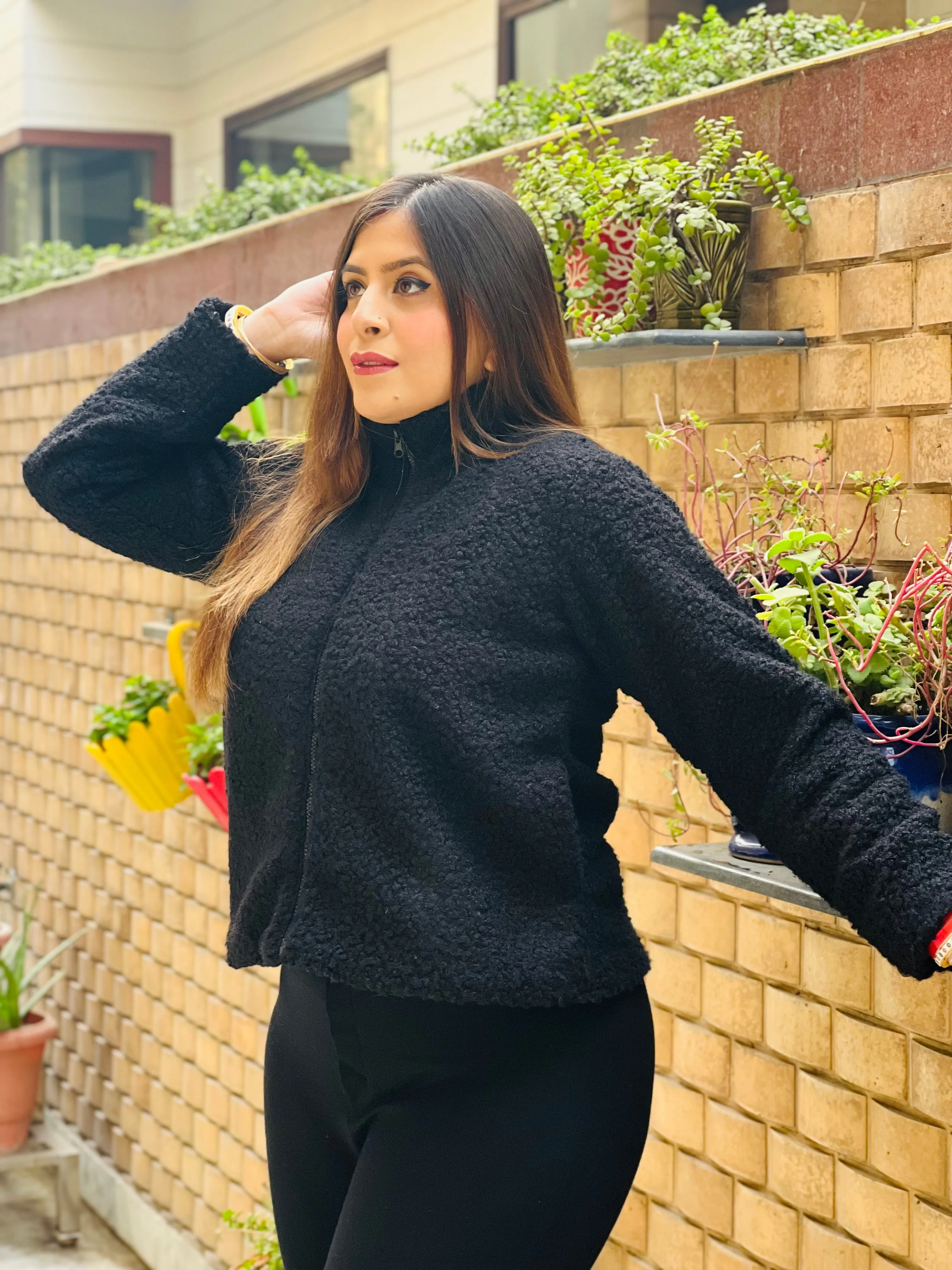 Black Teddy Jacket