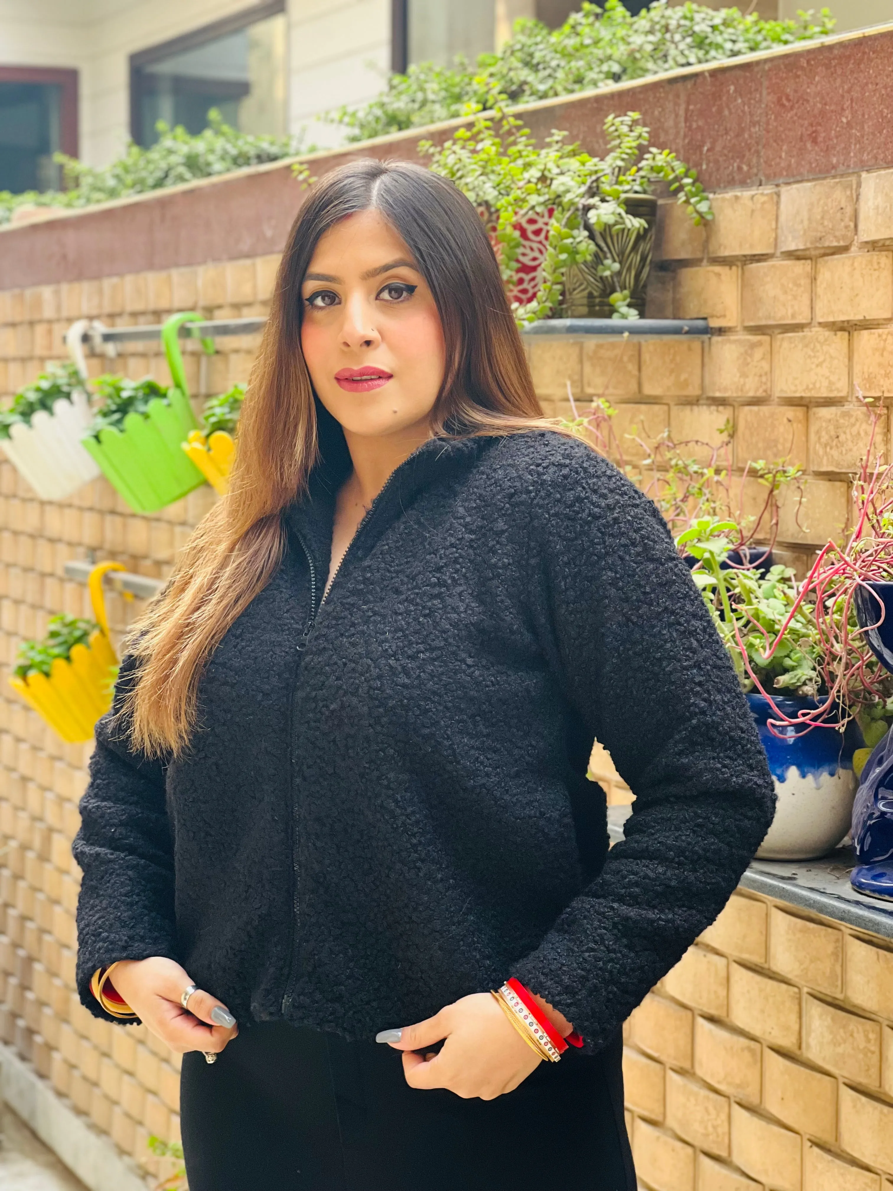 Black Teddy Jacket
