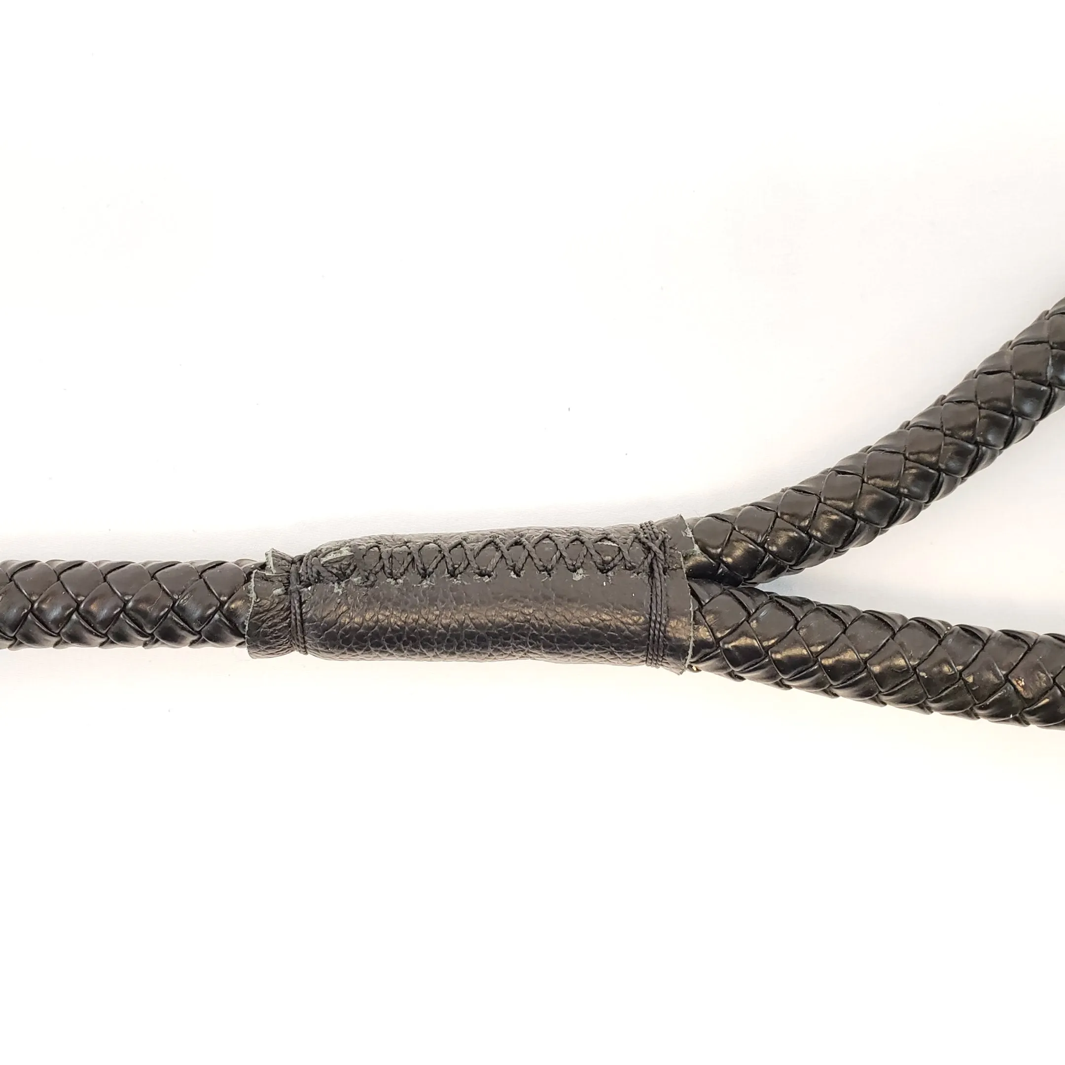 Braided Dog Leash Black - Large