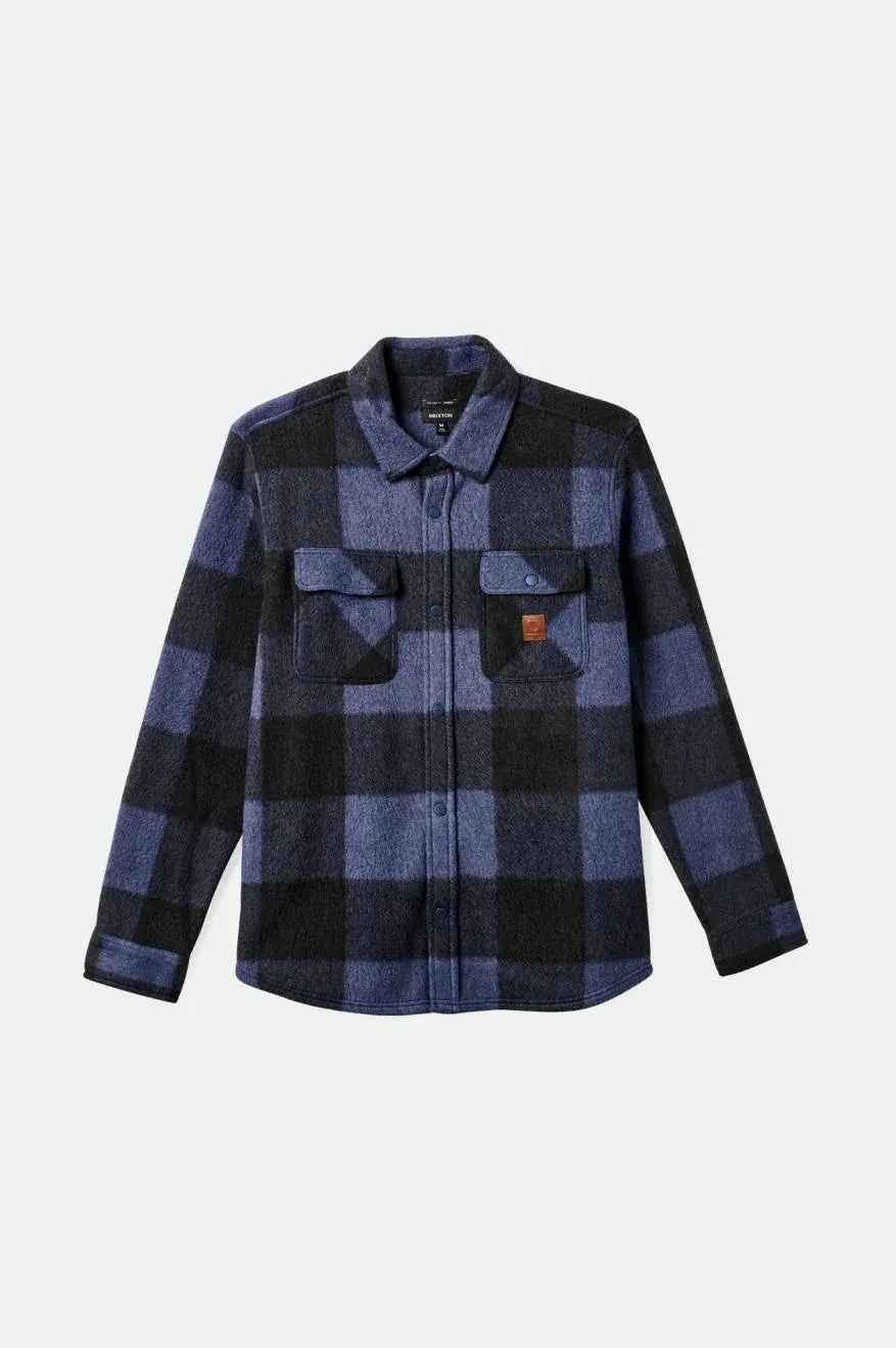 Brixton Bowery L/S Arctic Stretch Fleece Jacket