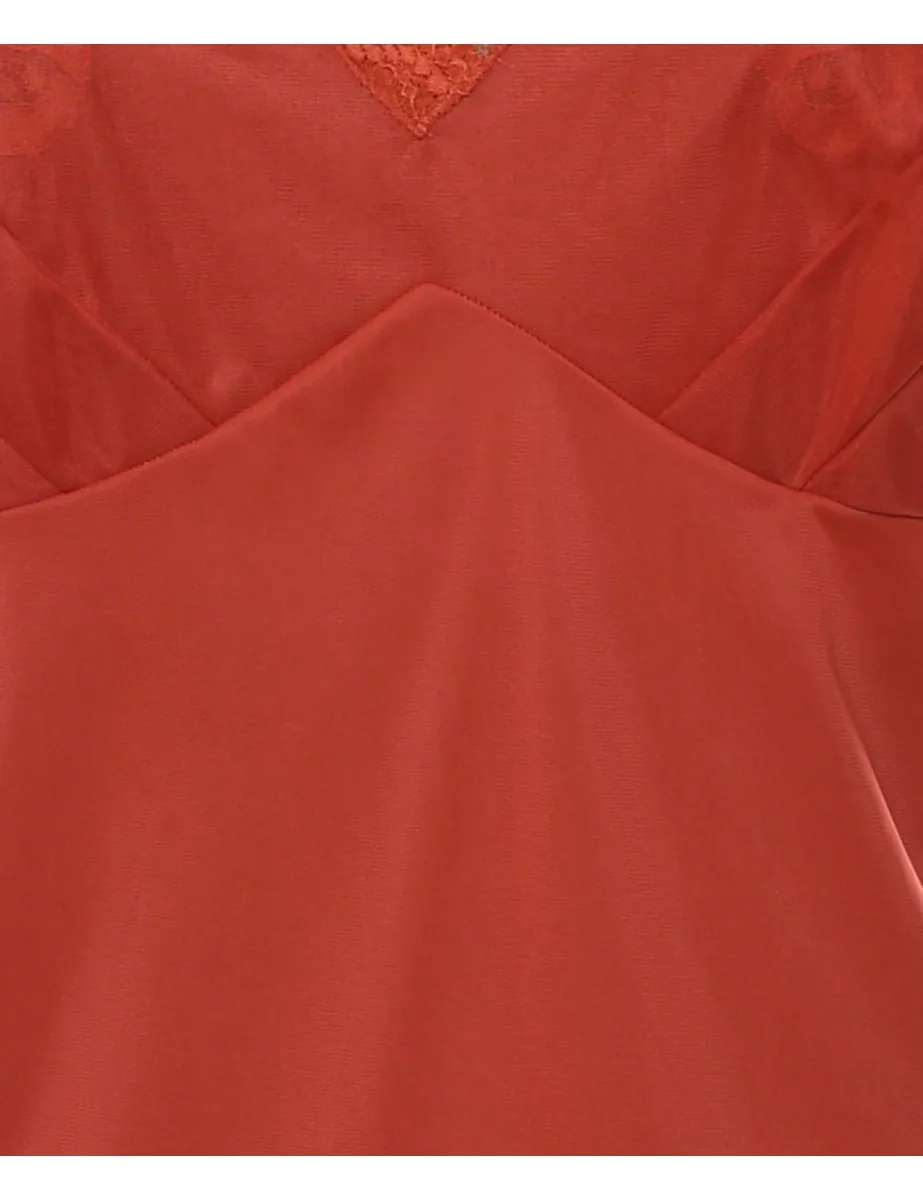 Burnt Orange Classic Slip - S