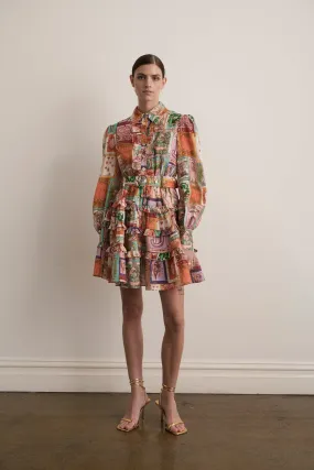 Cairo Frilled Layered Dress