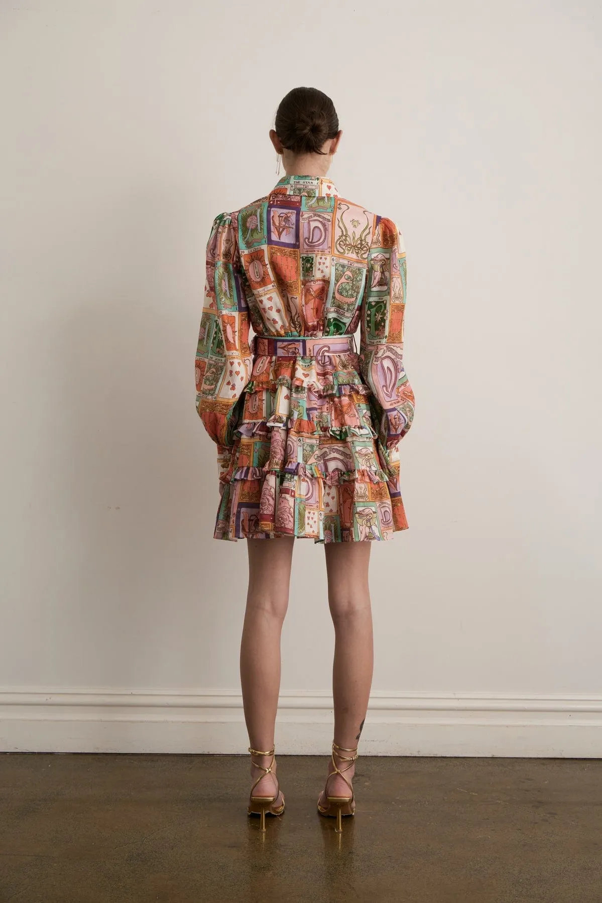 Cairo Frilled Layered Dress