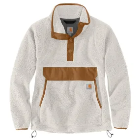 'Carhartt' Women's Fleece 1/4 Relaxed Fit Fleece Jacket - Malt