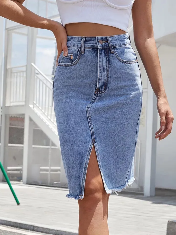 CARMEN DENIM SKIRT