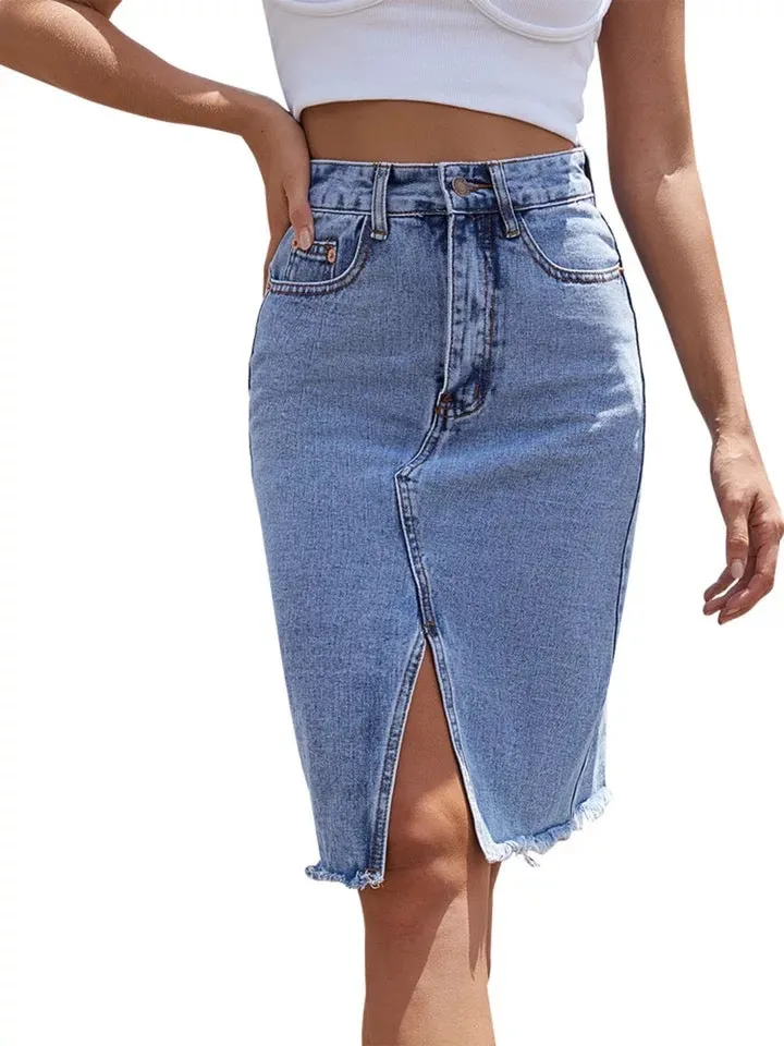 CARMEN DENIM SKIRT