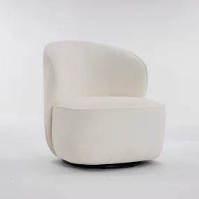 Casey Swivel Chair (Available in Cream or Grey)