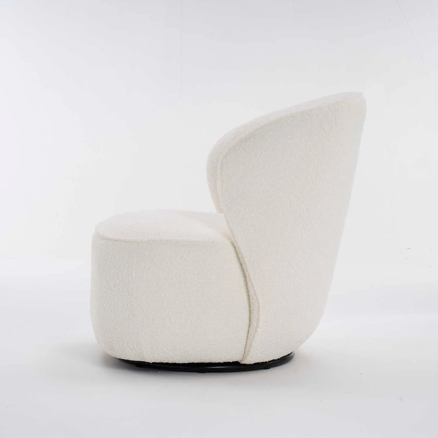 Casey Swivel Chair (Available in Cream or Grey)