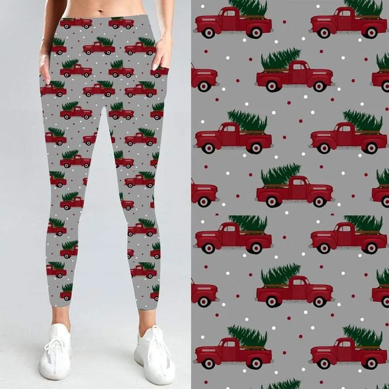 Christmas Truck Leggings
