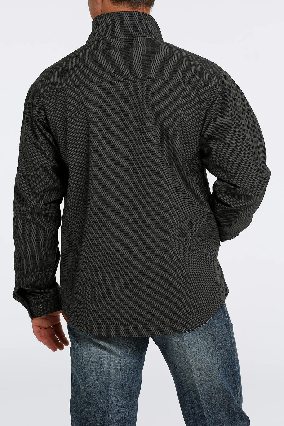 'Cinch' Men's Concealed Carry Bonded Jacket - Brown