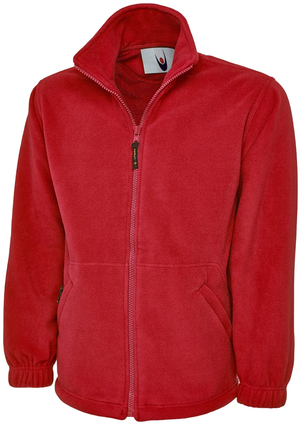 Classic Full Zip Fleece Jacket | Red