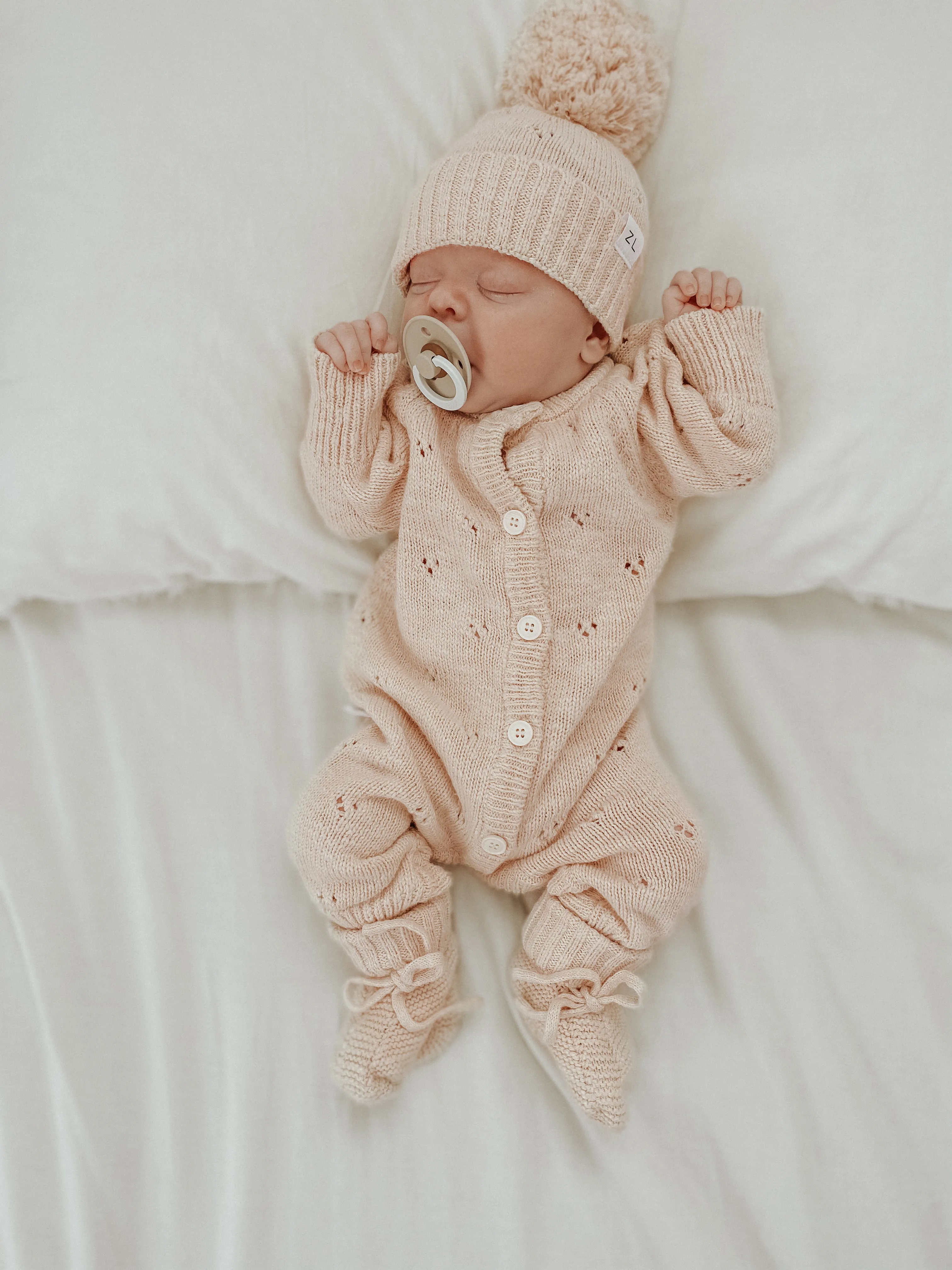 CLASSIC KNIT ROMPER | PETAL