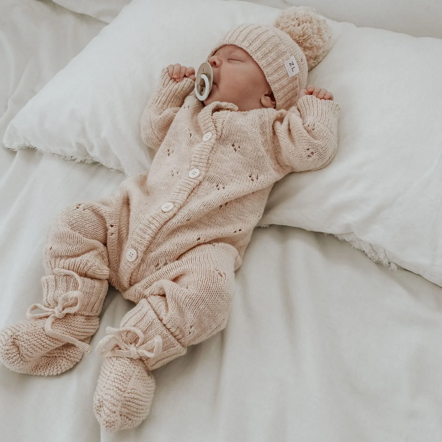 CLASSIC KNIT ROMPER | PETAL