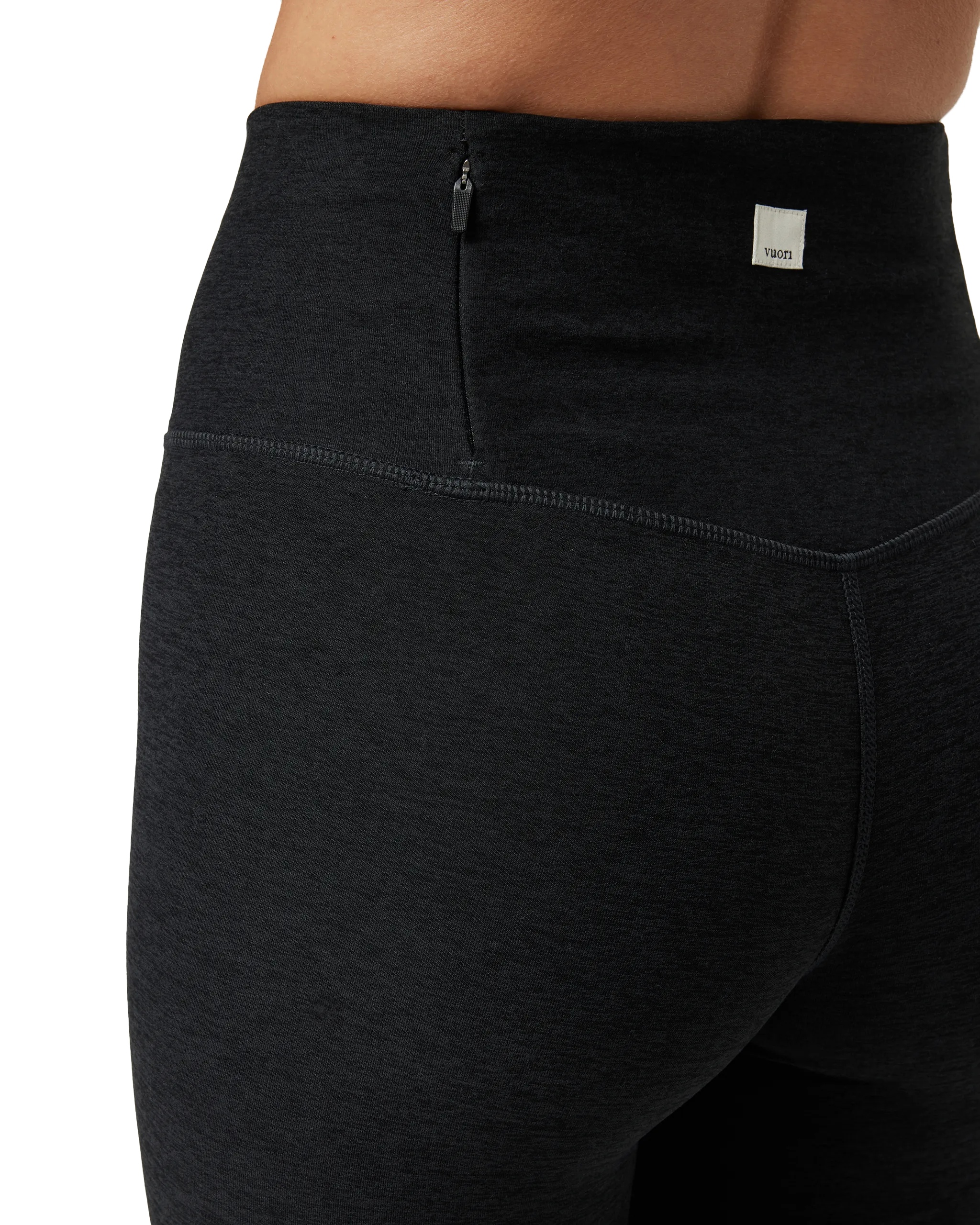 Clean Elevation Leggings in Black Heather