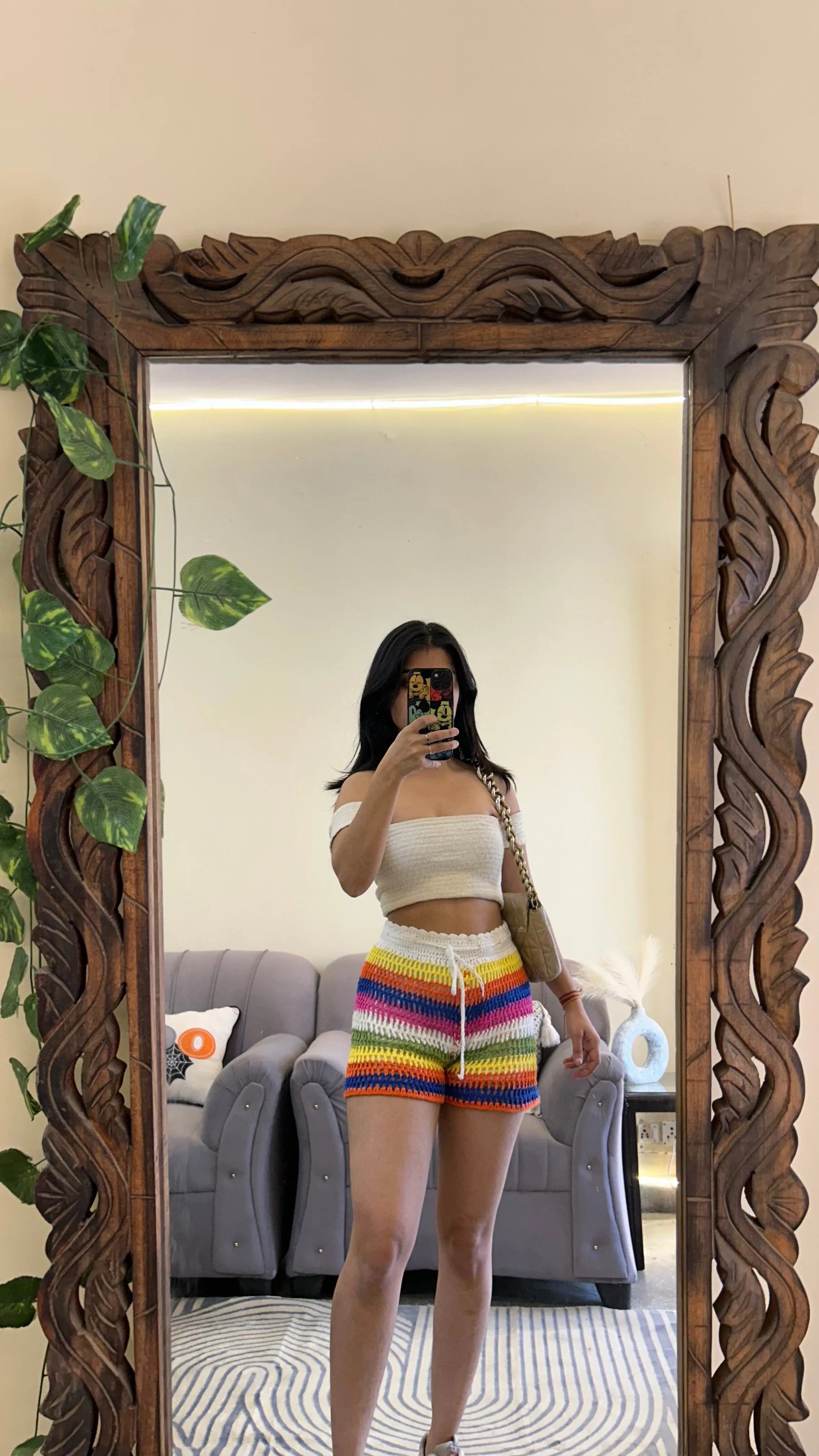 Crochet short 28 waist