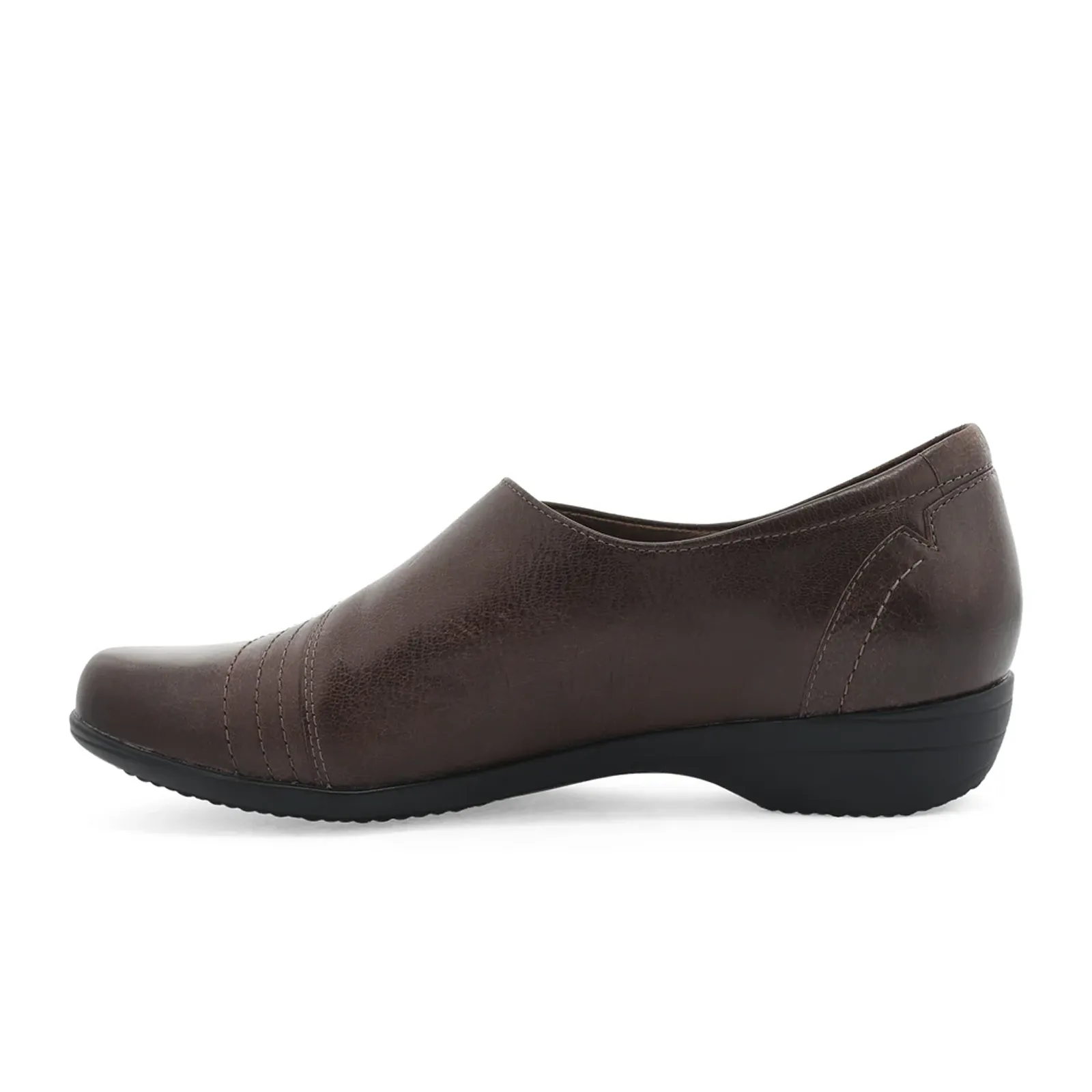 Dansko Franny Slip On (Women) - Chocolate Burnished Calf