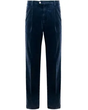 Dark Blue Wider Corduroy Pant
