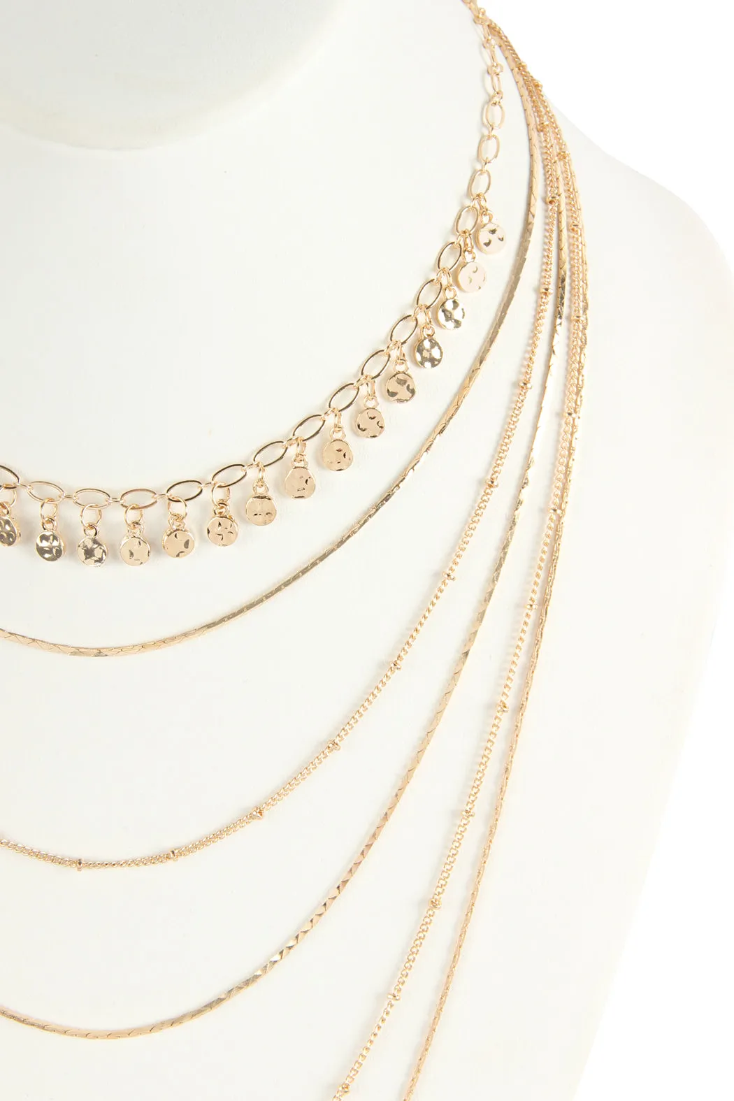 DELICATE LAYER NECKLACE/6PCS (NOW $1.75 ONLY!)
