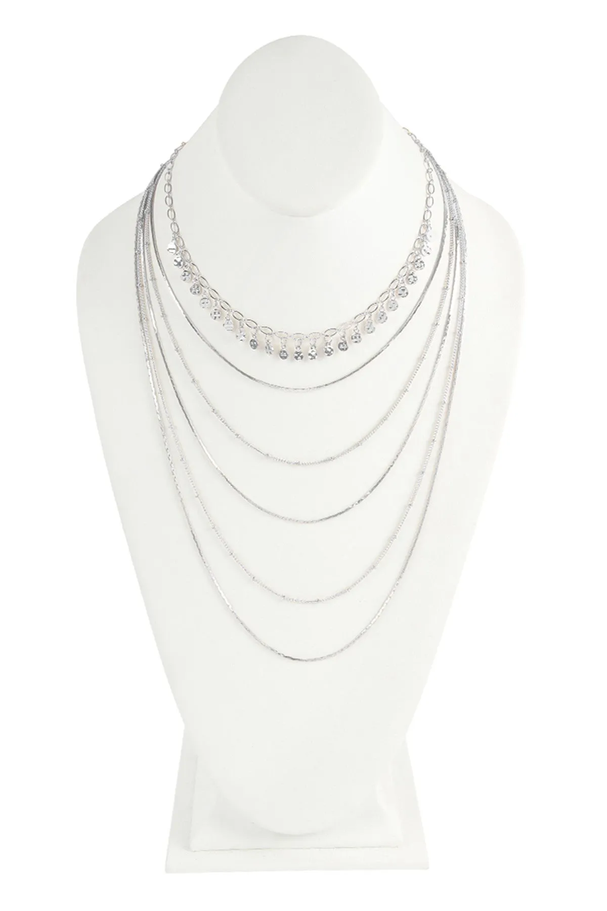 DELICATE LAYER NECKLACE/6PCS (NOW $1.75 ONLY!)