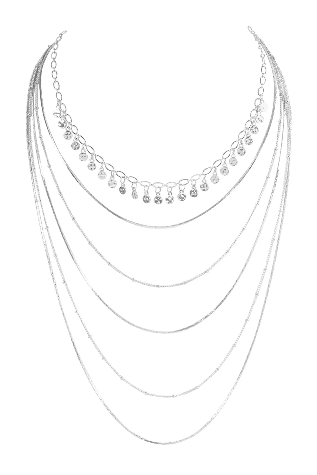 DELICATE LAYER NECKLACE/6PCS (NOW $1.75 ONLY!)
