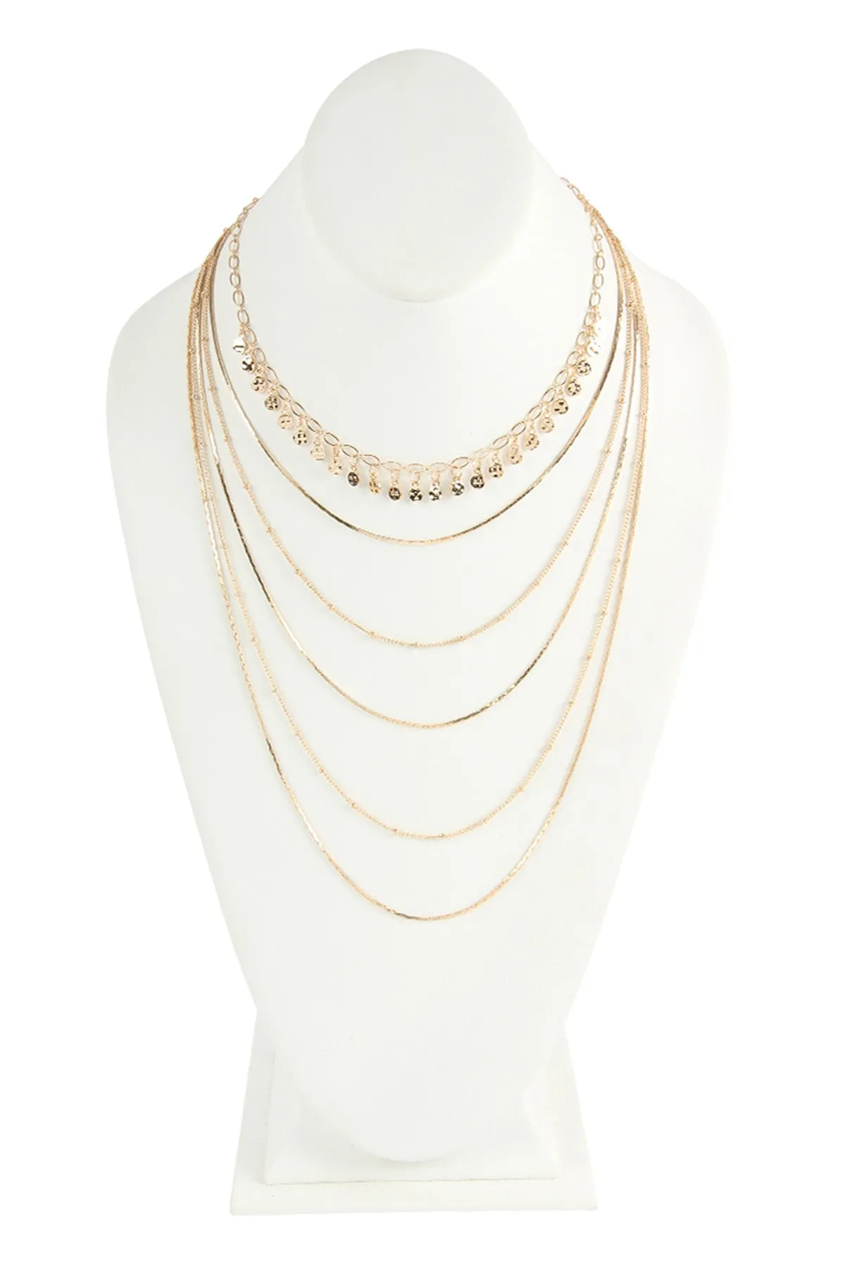DELICATE LAYER NECKLACE/6PCS (NOW $1.75 ONLY!)
