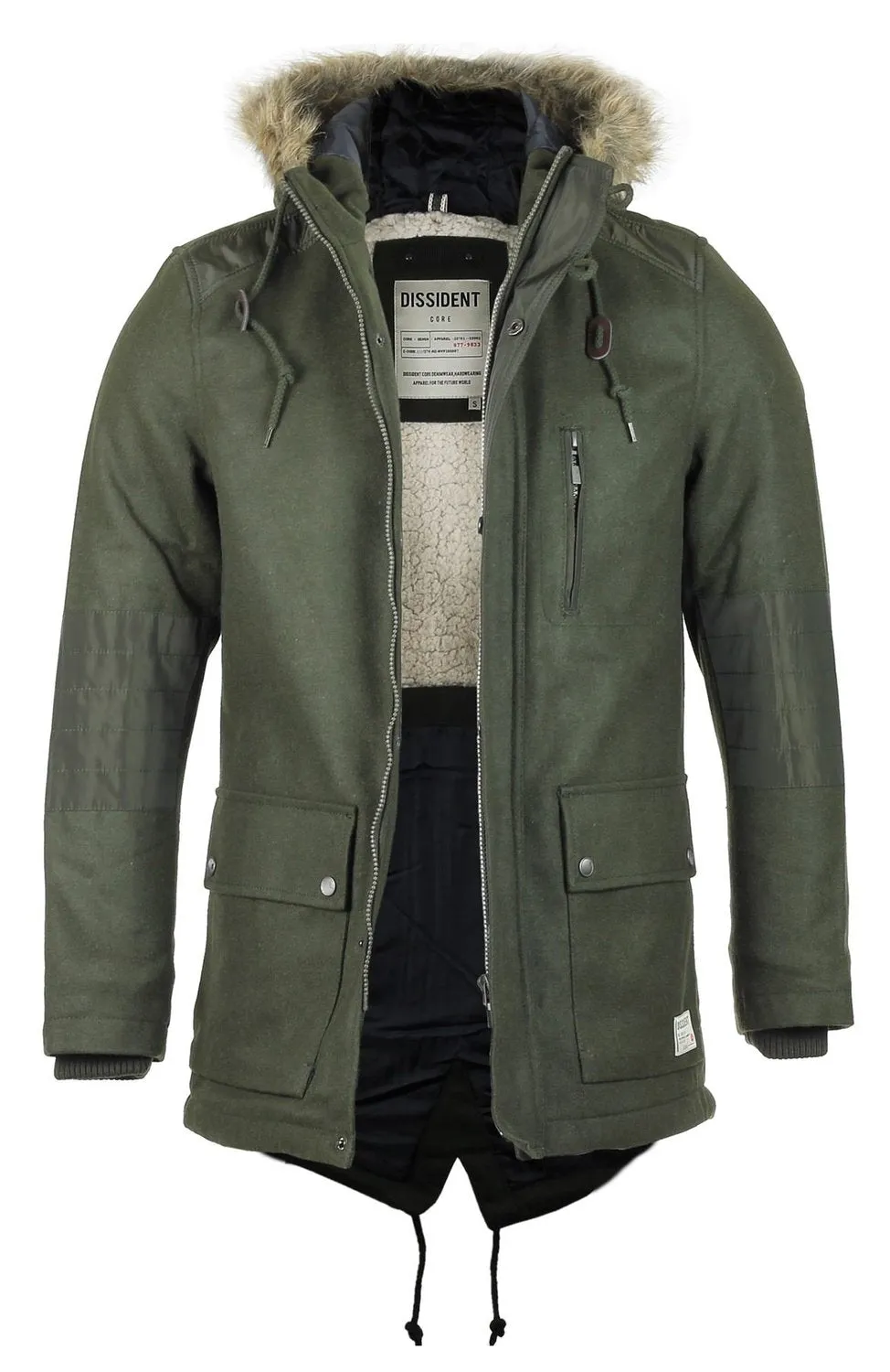 Dissident Maddrel WOOL BLEND Parka Coat