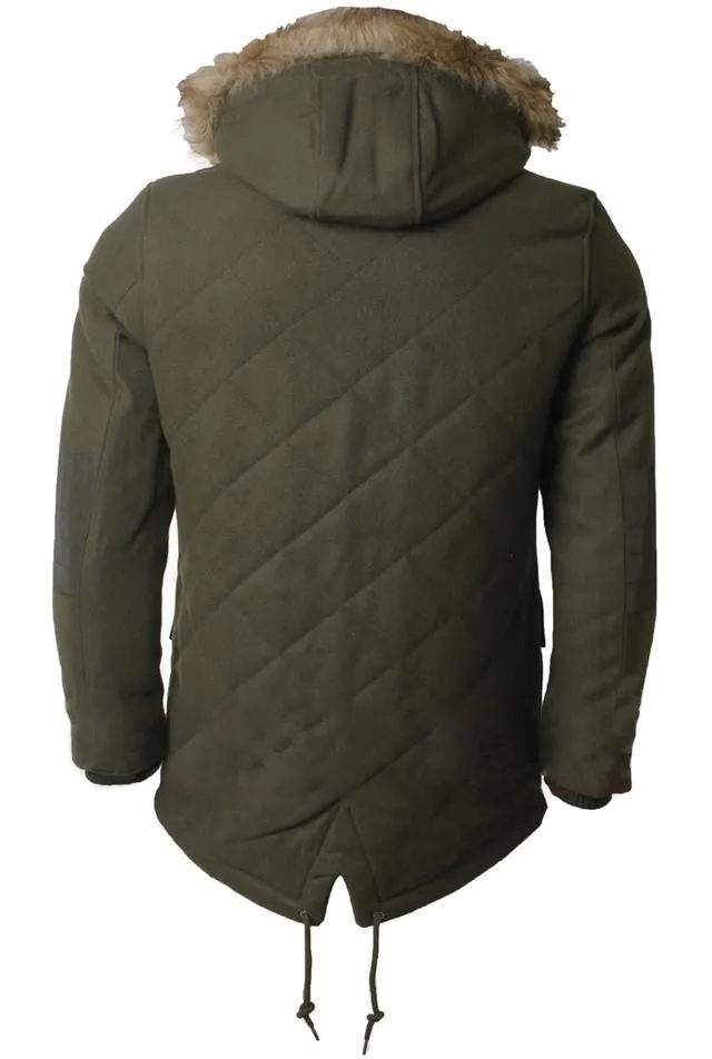 Dissident Maddrel WOOL BLEND Parka Coat