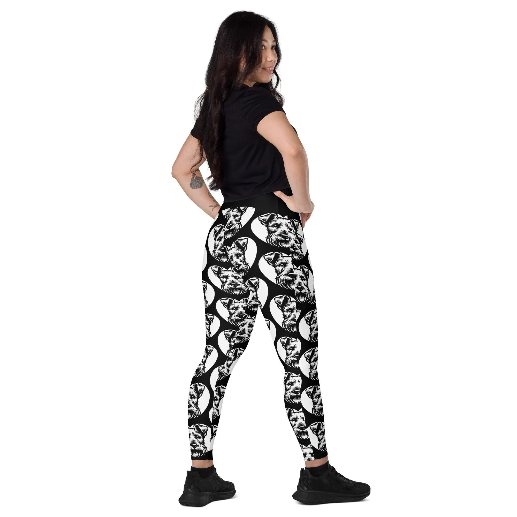 DOG BREED LEGGINGS with pockets - LAKELAND TERRIER - HERTTAHOUND