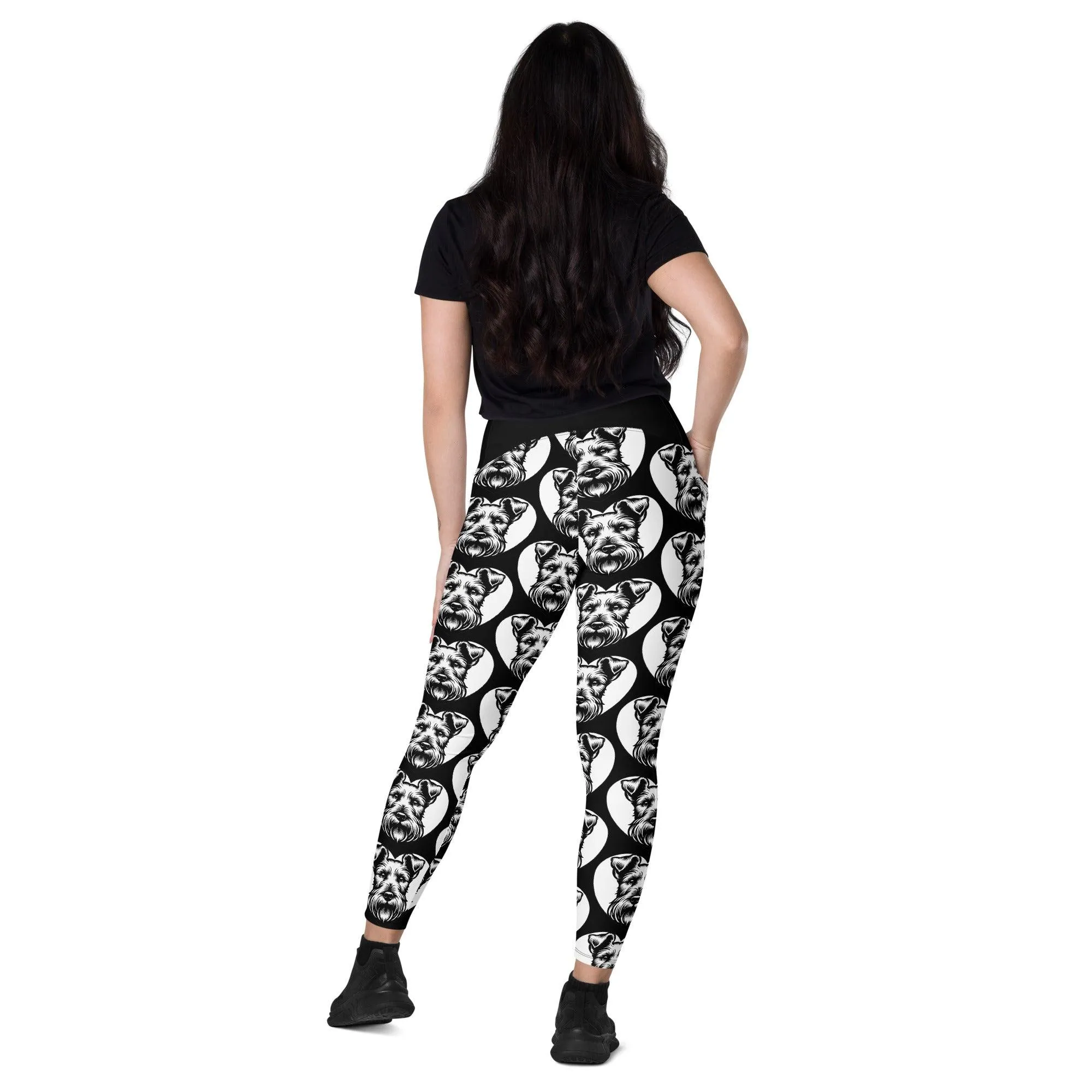 DOG BREED LEGGINGS with pockets - LAKELAND TERRIER - HERTTAHOUND
