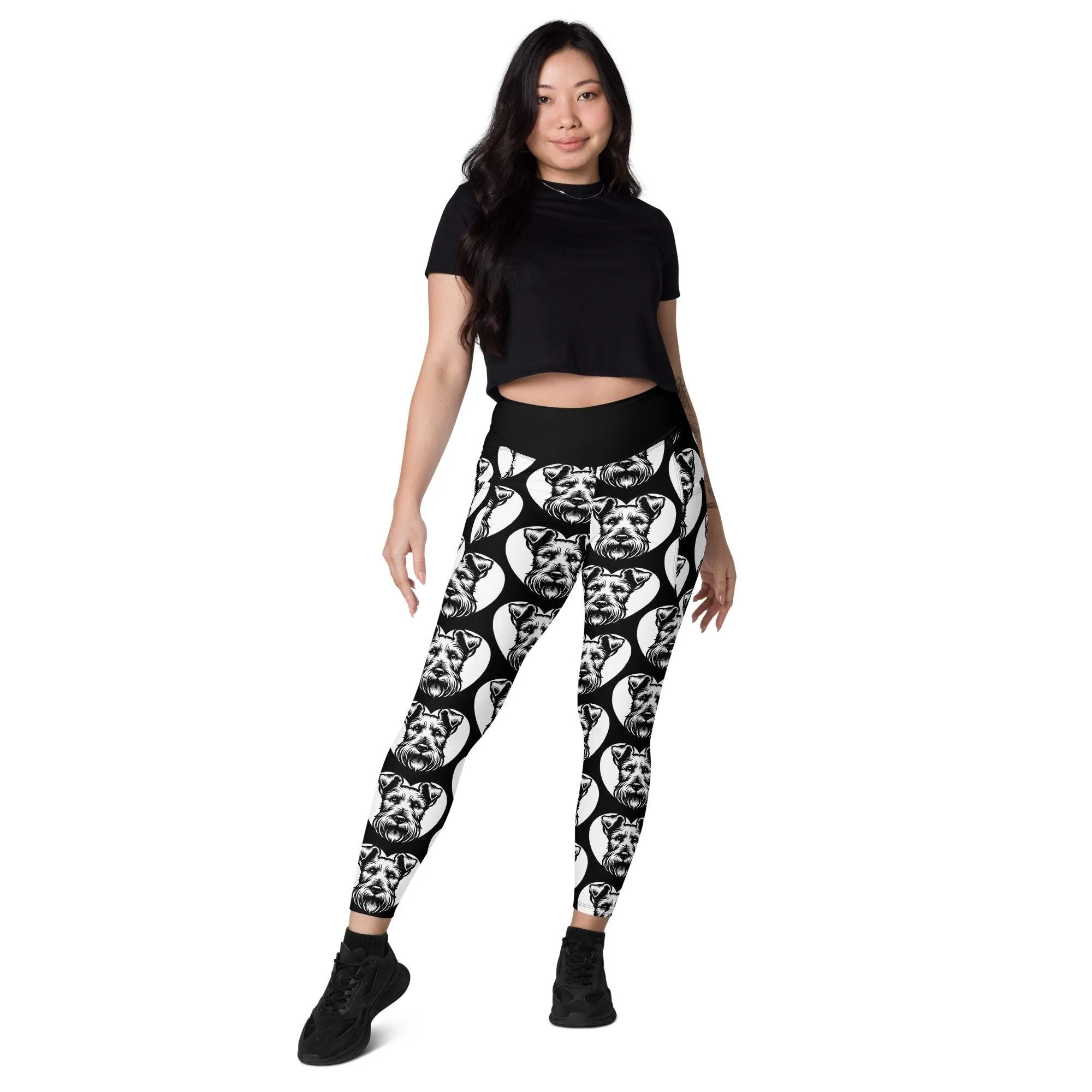 DOG BREED LEGGINGS with pockets - LAKELAND TERRIER - HERTTAHOUND