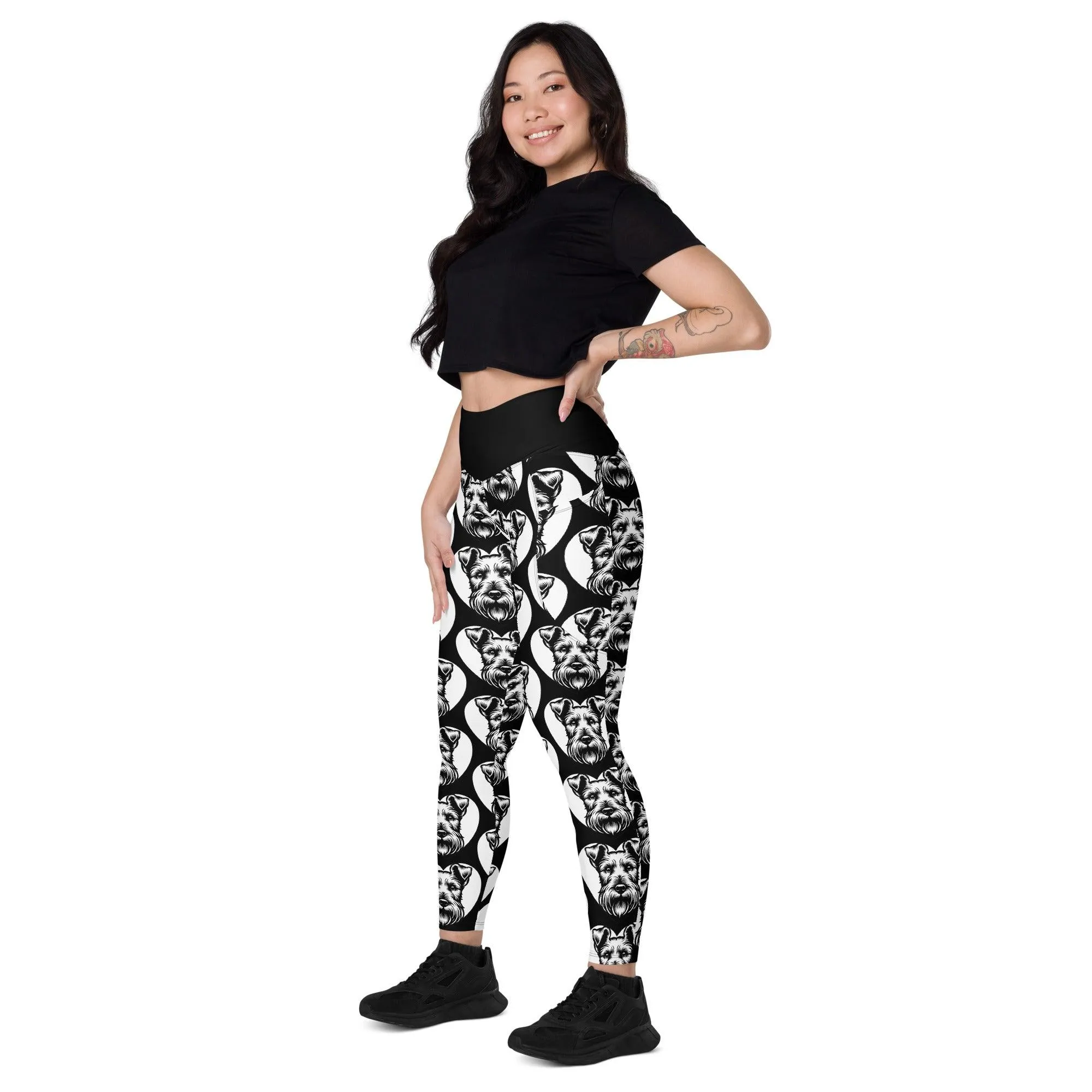 DOG BREED LEGGINGS with pockets - LAKELAND TERRIER - HERTTAHOUND