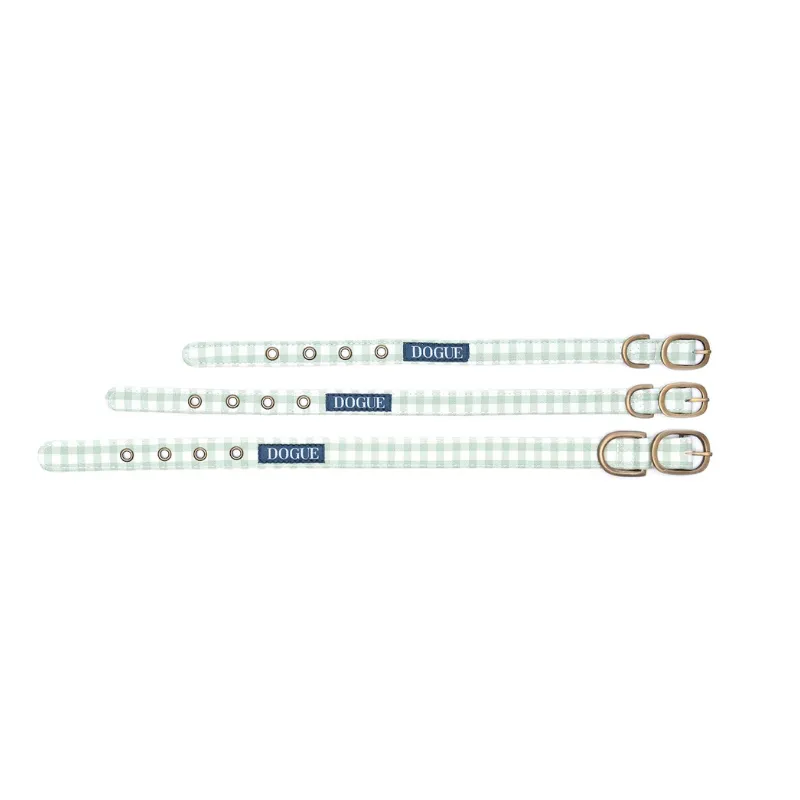 DOGUE Gingham Dog Collar