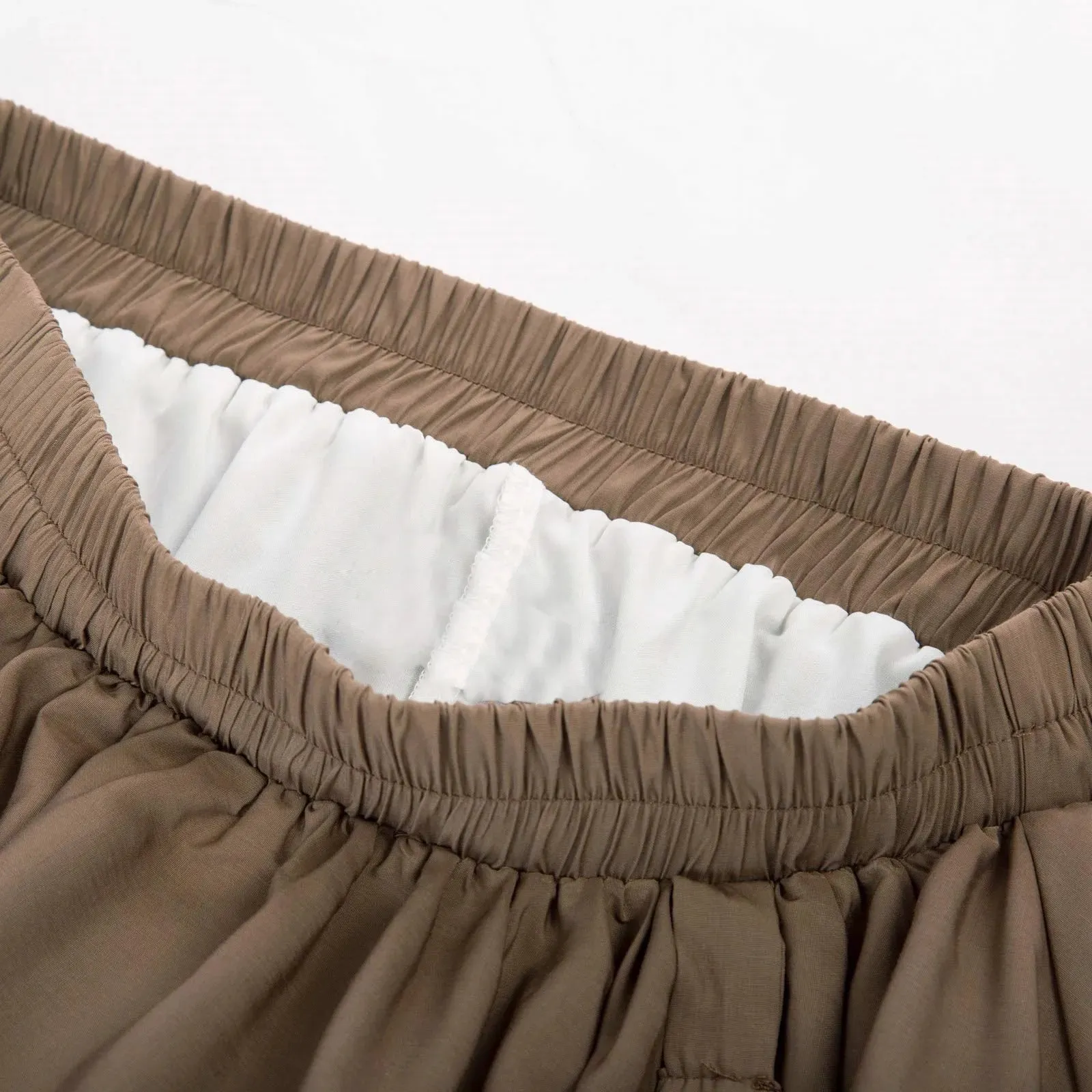 Double Layer Victorian Renaissance Draped Pleated Renaissance Skirt