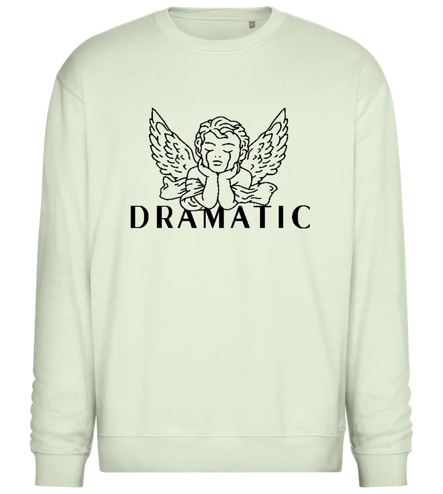 Dramatic Crying Angel Design - Comfort Essential Unisex Sweater