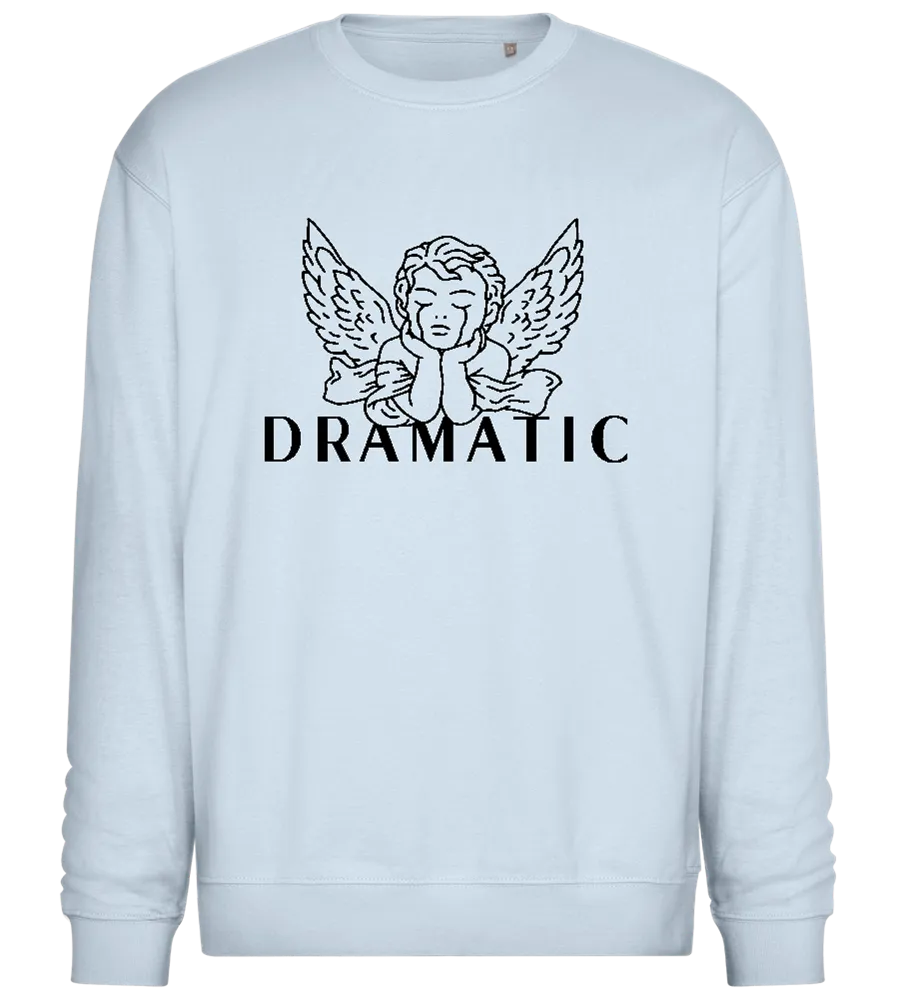 Dramatic Crying Angel Design - Comfort Essential Unisex Sweater