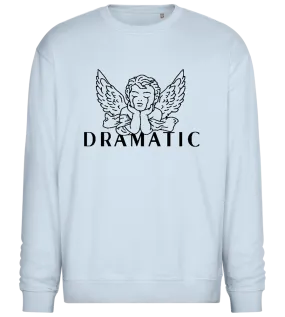 Dramatic Crying Angel Design - Comfort Essential Unisex Sweater