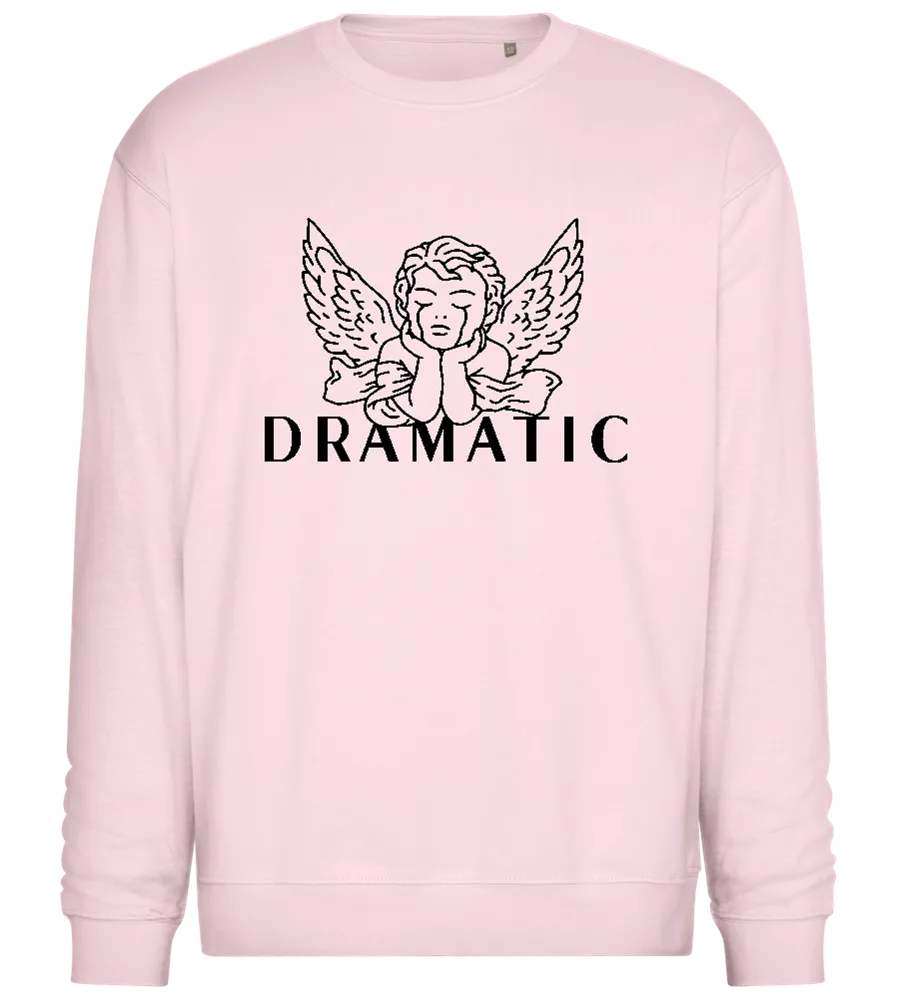 Dramatic Crying Angel Design - Comfort Essential Unisex Sweater