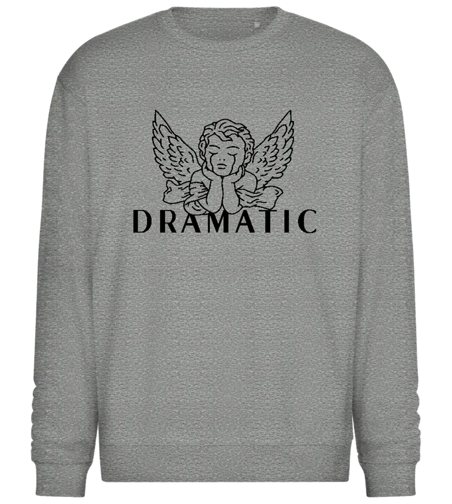 Dramatic Crying Angel Design - Comfort Essential Unisex Sweater
